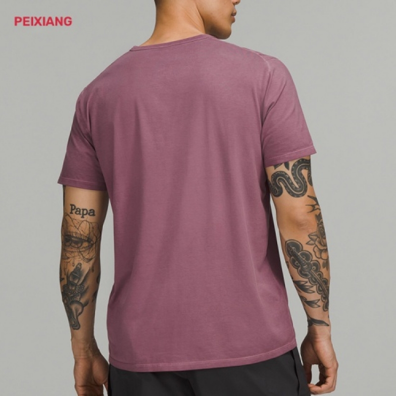 Lavender sport t-shirt back view