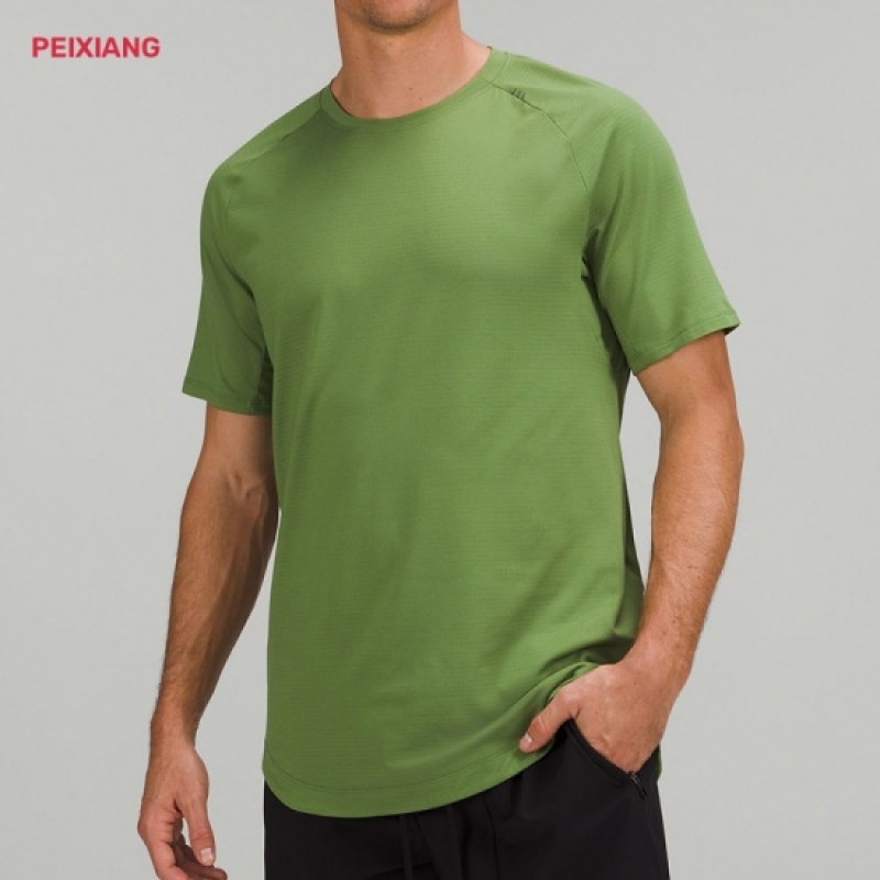 Olive Green t-shirt side hem detail
