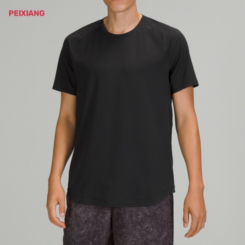 Black t-shirt back view