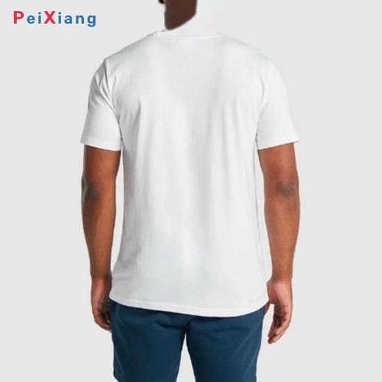 PEIXIANG combed cotton t-shirts folded in ten solid colors