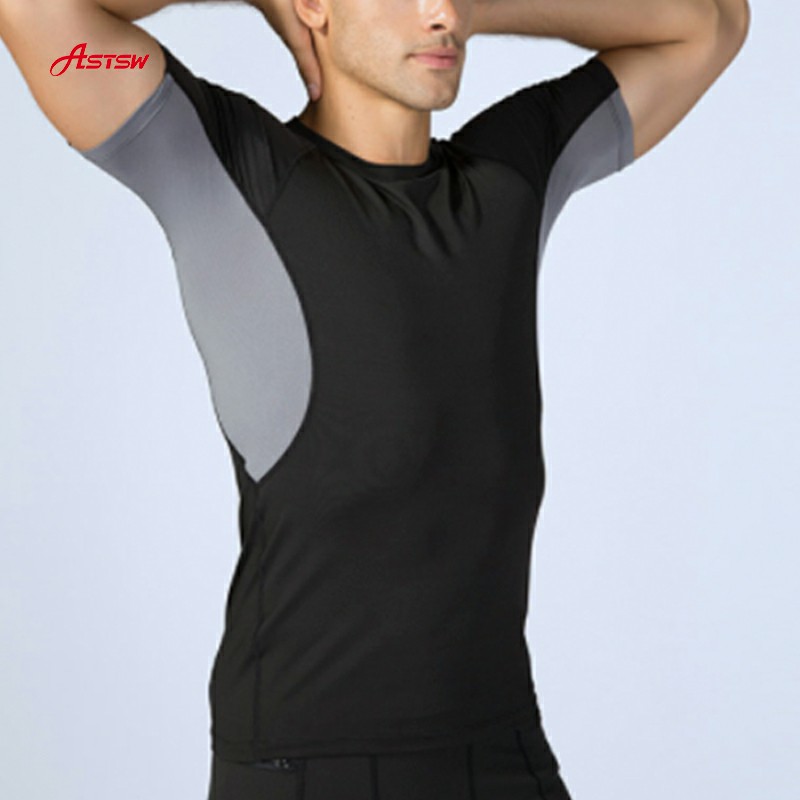 Men's Elastic Mesh T-Shirt