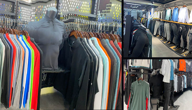 PEIXIANG sportswear fabric swatches