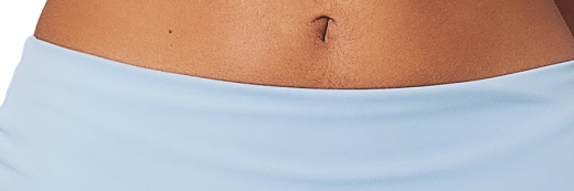 Tummy control contour detail