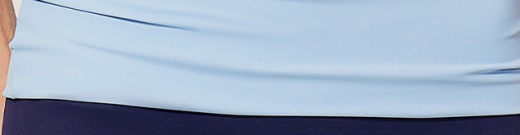 Layered hem detail