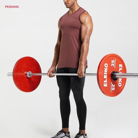 PEIXIANG wholesale men's gym vest
